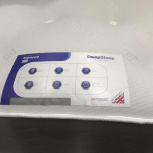 Balmoral mattress label