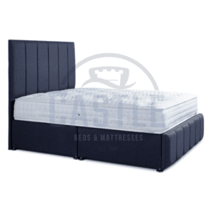empire luxury upholstered divan frame in grey