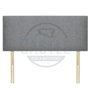 Regent plain headboard in grey
