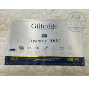 Tuscany 1000 Mattress Label