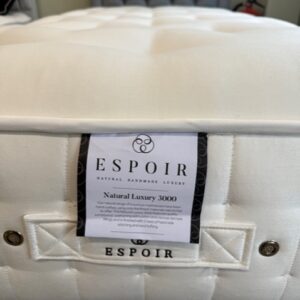 Espoir Natural Luxury 3000 Mattress Label